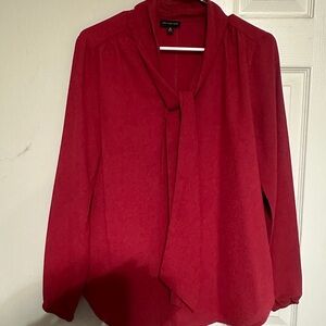 The Limited dark red dressy top
